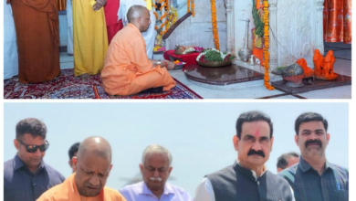 Photo of मुख्यमंत्री योगी ने किया मां बगुलामुखी का दर्शन-पूजन
