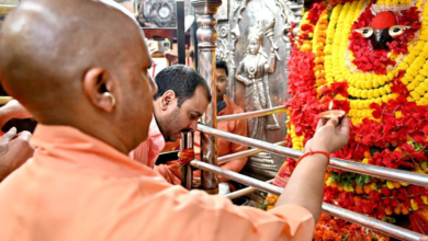 Photo of विंध्याचल पहुंचे CM योगी मां विंध्यवासिनी के दरबार में की विशेष पूजा-अर्चना