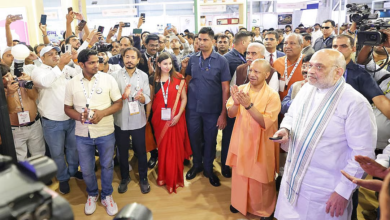 Photo of ई-कार्ट से केंद्रीय गृह मंत्री व मुख्यमंत्री ने देखा ट्रेड शो