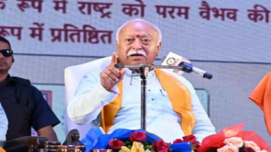 Photo of अशांत दुनिया में भारत की जिम्मेदारी अहम, भागवत ने धर्म और राष्ट्र को बताया जुड़ा हुआ