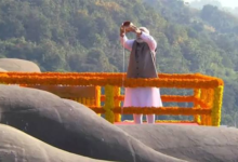 Photo of पीएम मोदी ने स्टैच्यू ऑफ यूनिटी पर सरदार पटेल को अर्पित की पुष्पांजलि,